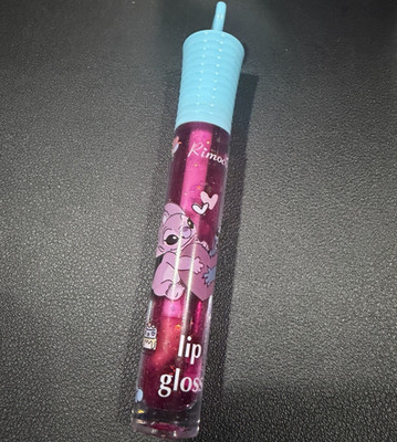 Rimocoo Pink Liquid Lip Gloss - Glitter Shimmer Shine Effect