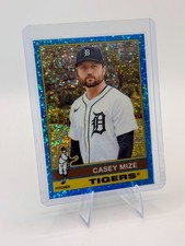 Casey Mize [Light Blue Sparkle Chrome] #598 2025 Topps Heritage High Number