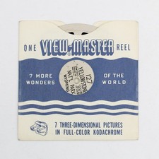 View Master Single Reel 127 Yellowstone National Park Wyoming