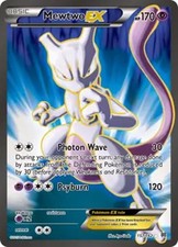 Mewtwo EX - 157/162 - Pokemon Breakthrough XY Full Art Ultra Rare Card NM