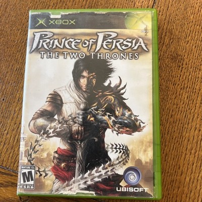 Prince of Persia The Two Thrones Original Xbox Complete Manual CIB Tested