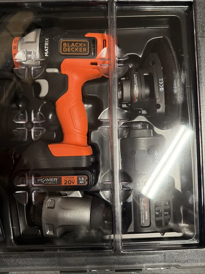BLACK+DECKER Matrix (TM) 20V Max* 6-Tool Combo Kit With Case - BDCDMT1206KITC - Image 2 of 3