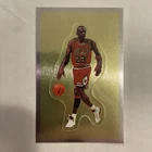 Michael Jordan 1991-92 Panini Gold Foil Sticker #190 Chicago Bulls - Rare Card