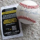 SPARKY ANDERSON (d.2010) Signed ONL Baseball JSA Authentic CINCINNATI REDS
