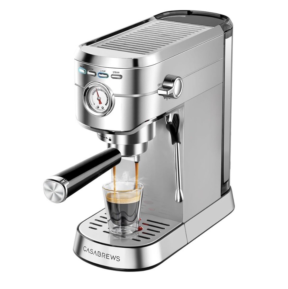 CM5418 Espresso Machine 20 Bar, Compact Espresso Maker, Steam Milk Frother  NEW!
