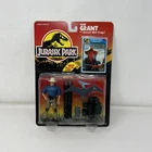 Vintage 1993 Kenner Jurassic Park Series 1 Alan Grant W/ Ariel Net Trap New