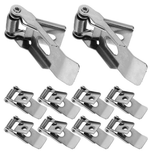 10 Pcs Downlight Panel Lamp Spring Clip Ceiling Lights Fixing Clips ...