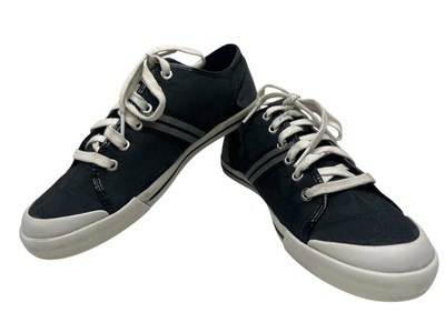 Women's Coach Jayme Tennis Shoes Sneakers 10B- Black Silver