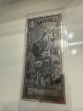 2025 Hades Silverback 1/1000 oz Legends of Olympus Limited Ed Silver Foil Note