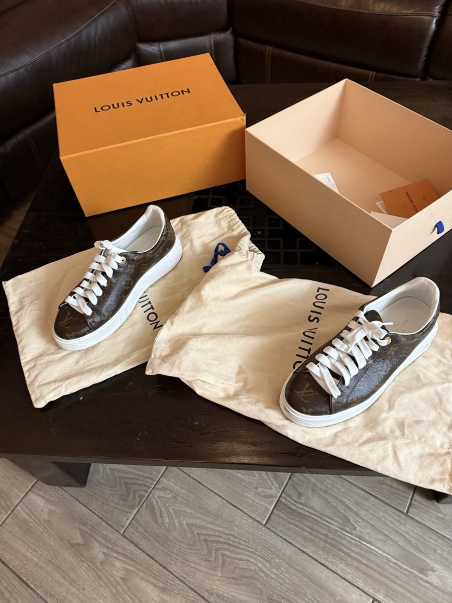 Authentic Women Louis Vuitton Sneakers Size 11 | eBay display picture 1