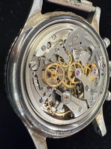 Raro Cronografo Vintage Croton Nivada Grenchen Sea Diver - Foto 8 di 14