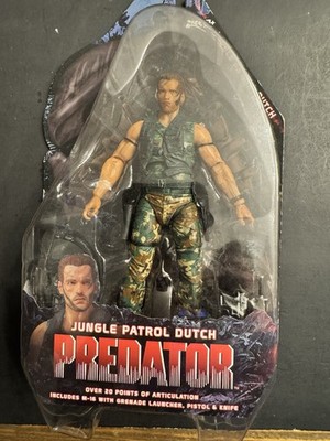 NECA Predator Jungle Patrol Dutch 25th Anniversary Action Figure