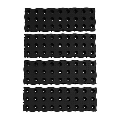 Gehwegplatte Nessa Gartenwegplatten aus Kunststoff HTI-Living