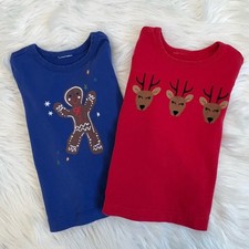 Set of Hanna Andersson Holiday Tees