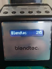 Blendtec Total Blender ES3 Classic Black 295 Cycles WORKS Smoothie Soup CLEAN