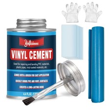 Vinyl Cement PVC Glue Waterproof High Strength Clear Adhesive 4.4oz 130ml