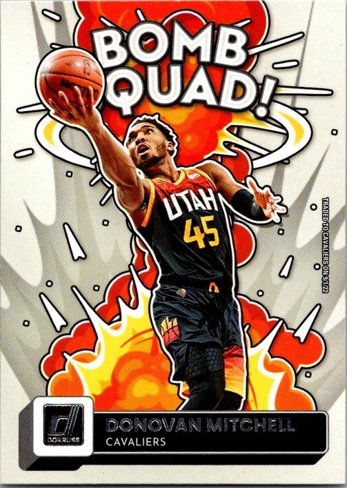 2022-23 Panini Donruss - Bomb Squad Donovan Mitchell #13