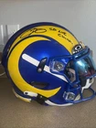 Odell Beckham Jr Signed Super Bowl LVI Rams Champs Full Size Speed Flex Helmet