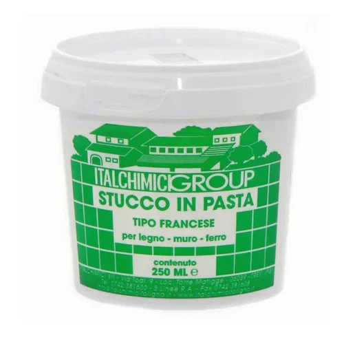 STUCCO IN PASTA PER LEGNO MURO FERRO PRONTO ALL'USO CARTEGGIABILE