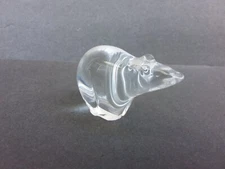 Art glass clear Crystal Polar Bear Figurine modern minimalist style paperweight