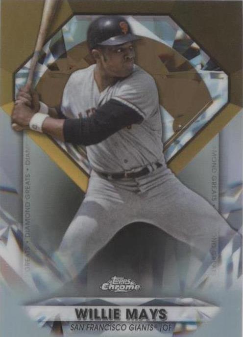 2022 Topps Chrome Update Series - Willie Mays #DGC-25 - 1 of 1