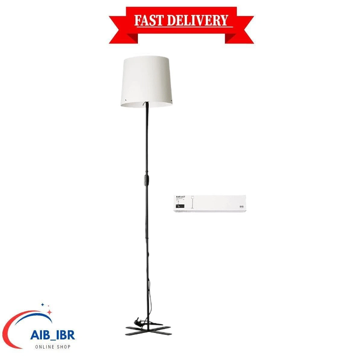 Ikea white cheap standing lamp