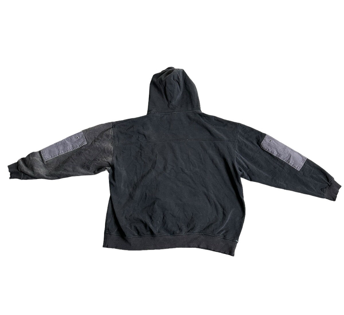 Vintage Y2k Southpole Hoodie Mens 2XL Black Local Workers