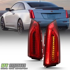 2013-2017 2018 Cadillac Ats 4dr Sedan Led Tail Lights Brake Lamps Leftright Set