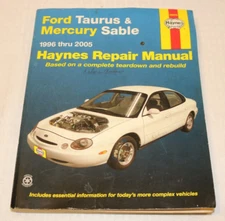 Haynes Repair Manual 36075, Ford Taurus & Mercury Sable, 1996 - 2005