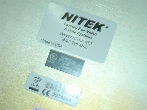 NITEK VH3200 UTP MODULAR 32 PORT POWERED VIDEO HUB SYSTEM - Picture 3 of 5