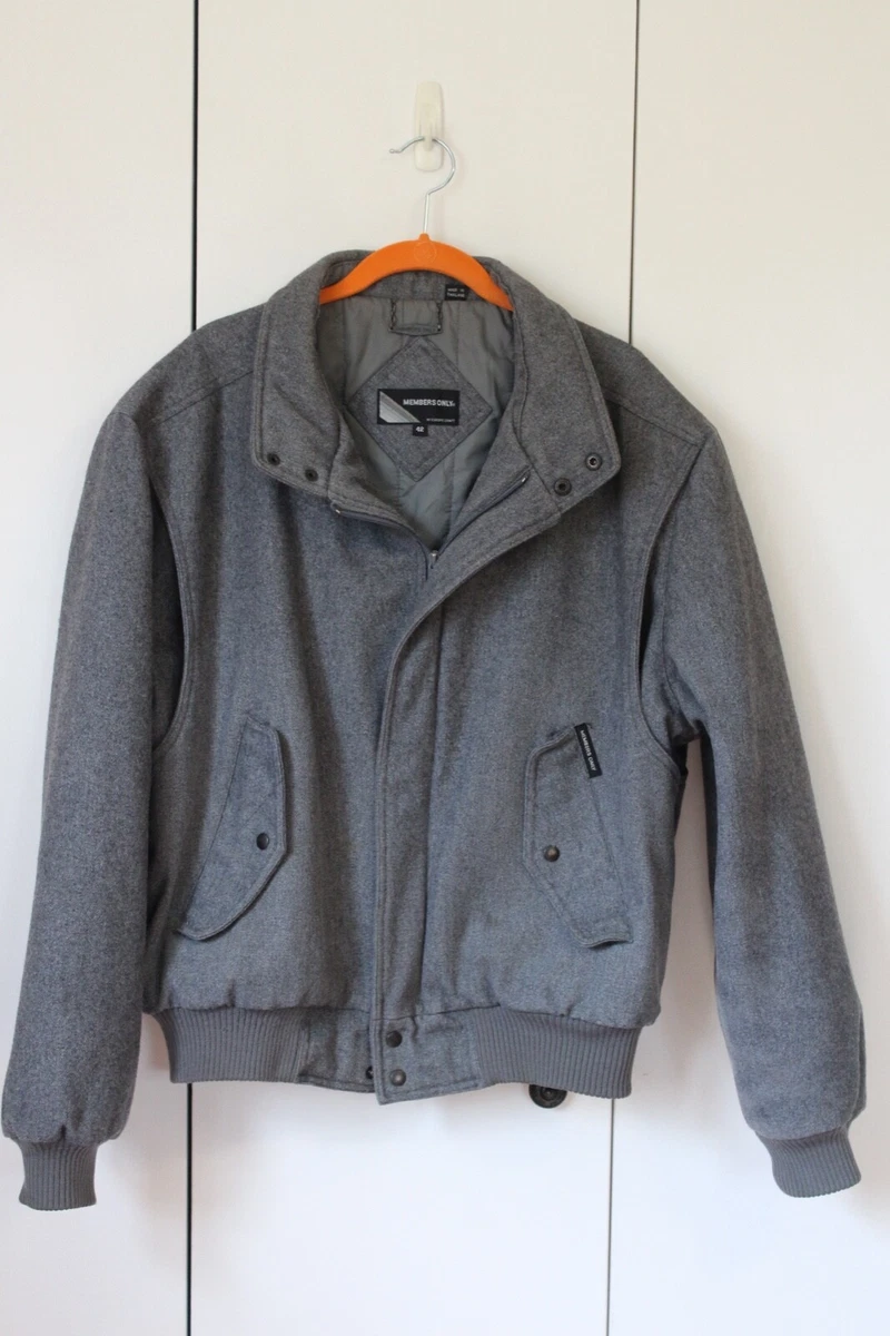 Members only grey jacket cheap