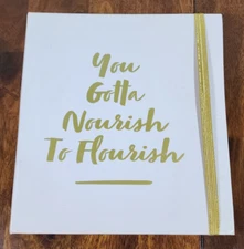 Mindfulness Planner You Got to Nourish Flourish Self Care Food Diary Diet