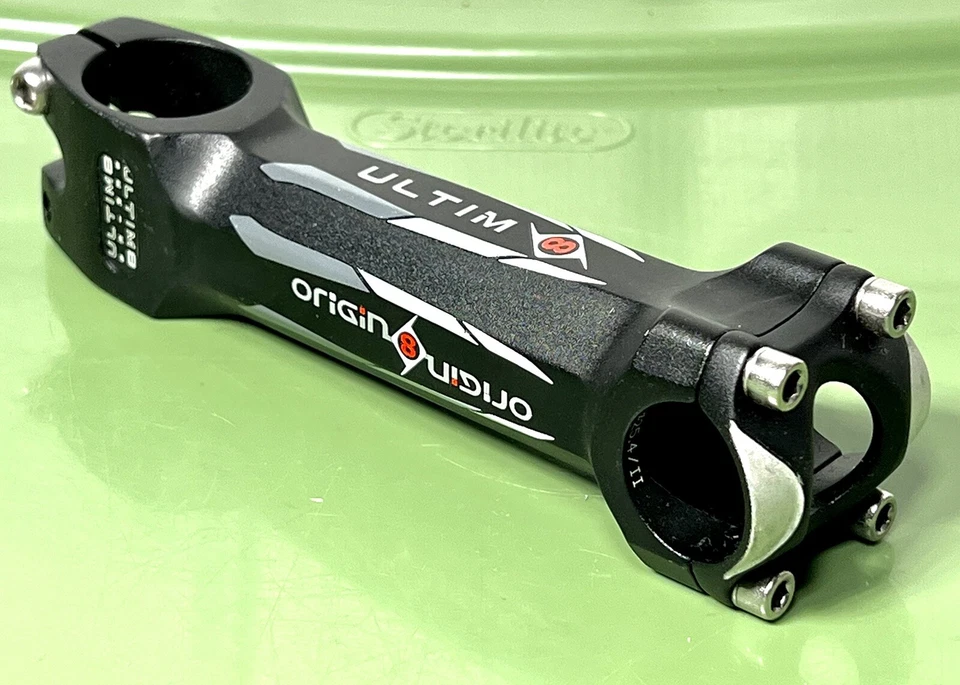 Origin8 Ultim8 1-1/8 Threadless Stem 130mm +/- 5 Degree Rise 25.4mm Clamp Black - Image 2 of 4