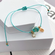 Wrapables Friendship Beaded Enamel Charm Bracelet