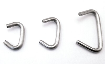 LOOSE HOG RINGS Stainless Steel Fencing Cages Gabions Crimping bungee cord ring