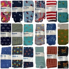 NWT OLD NAVY Boxer Underwear Sz S-M-L-XL-XXL-XXXL Assorted Colors #O10