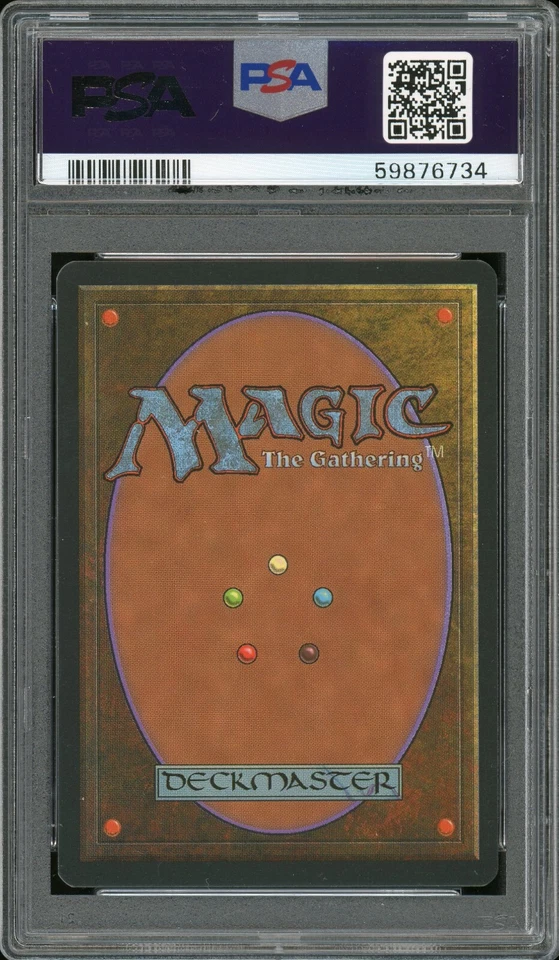 1996 Magic the Gathering MTG Mirage Tranquil Domain PSA 10 Pop 1 - Image 2 of 2