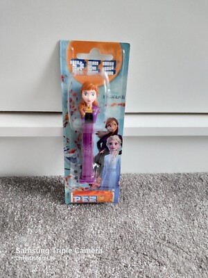  Neu Disney Frozen Anna Pez Spender Sammlerstück mit PEZ Süßigkeiten in Box!  