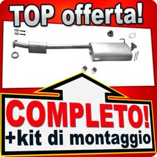 Centrale di Scarico per OPEL FRONTERA A 2.2 16V 4X4 LWB 1995-1998 Marmitta