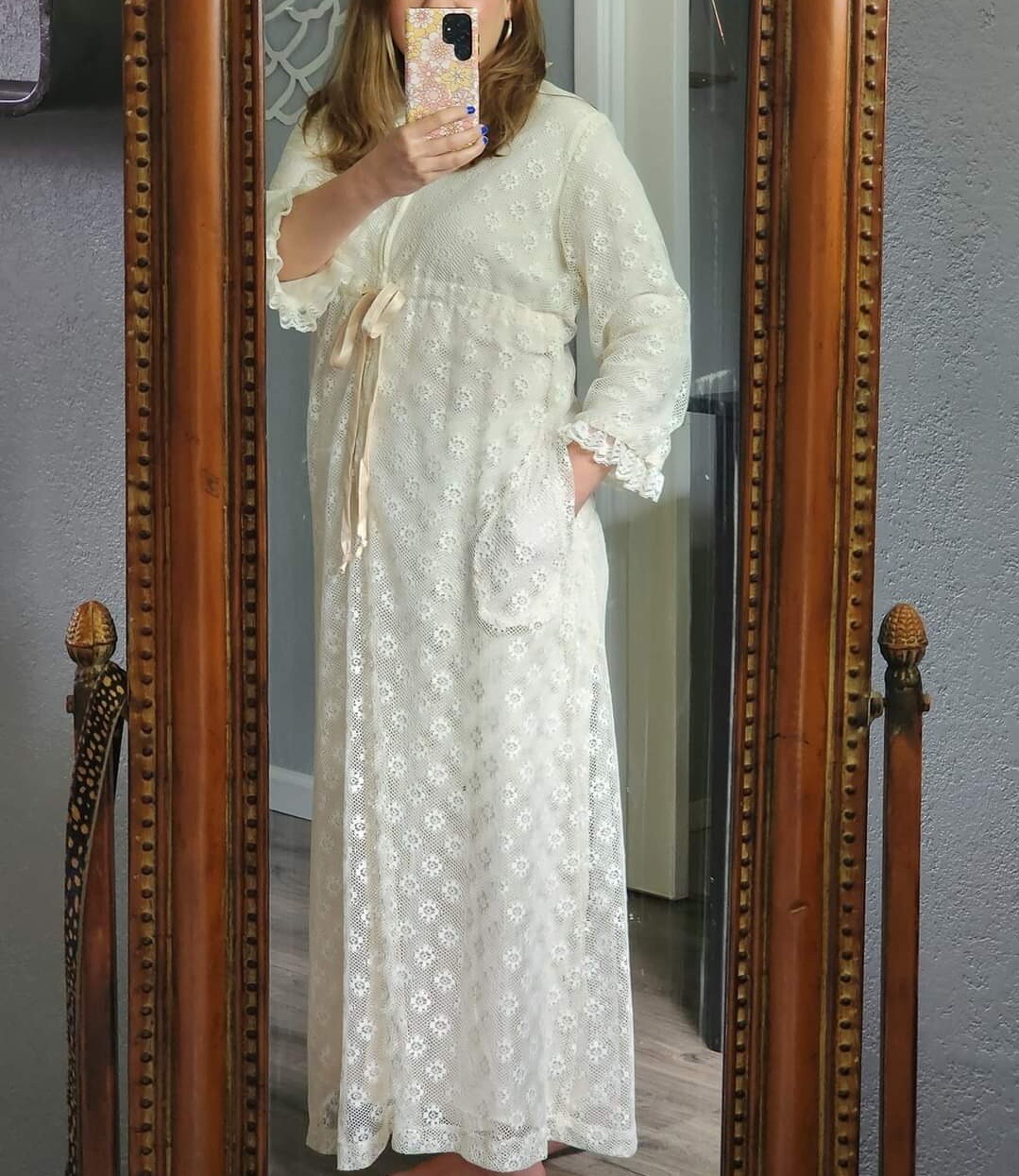 Vintage 1960’s House Dress From SayLu ML Gem