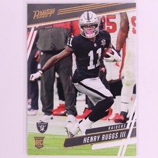 2020 Chronicles Prestige Football NFL Henry Ruggs III RC #312 Raiders