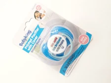 NEW BABY KING BLUE 50% WILD 50% BRILLIANT 100% YOURS PACIFIER 0+ MONTHS