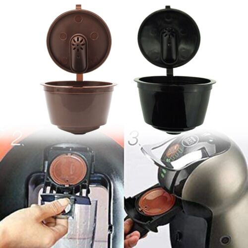Refillable Coffee Capsules for Dolce Gusto Machines Improved Quality BPA Free - Picture 1 of 36