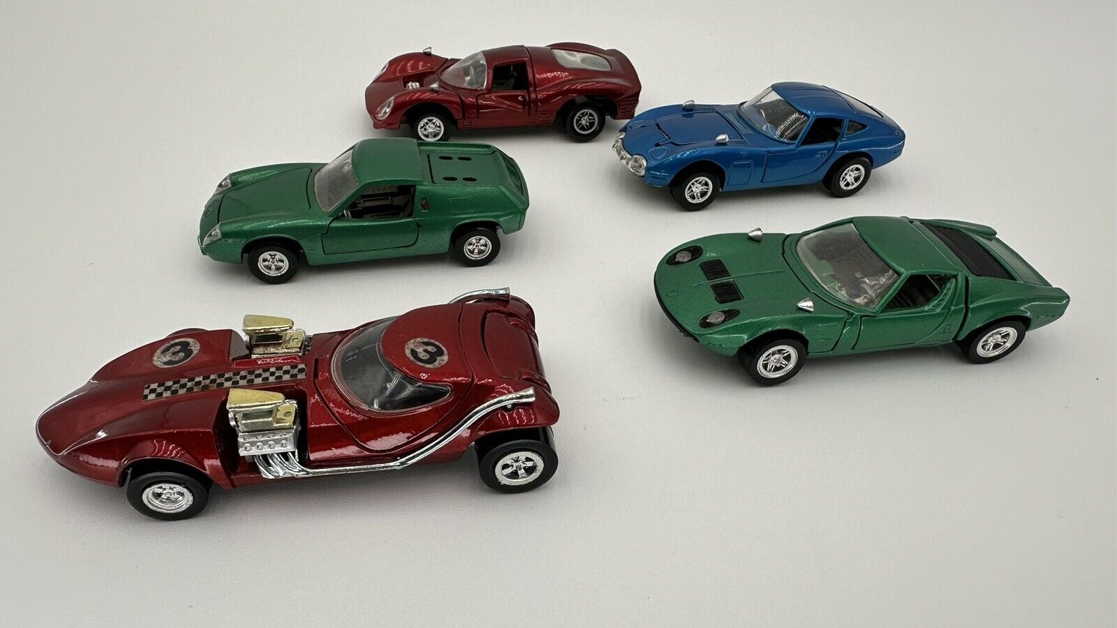 hot wheels Sputafuoco Lot Of 5 Different Cars