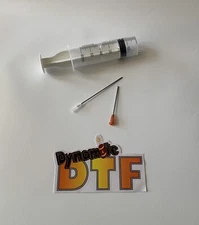 DTF / Sublimation 60ml Ink Syringe with 2” & 4” Blunt Tips - USA Seller.