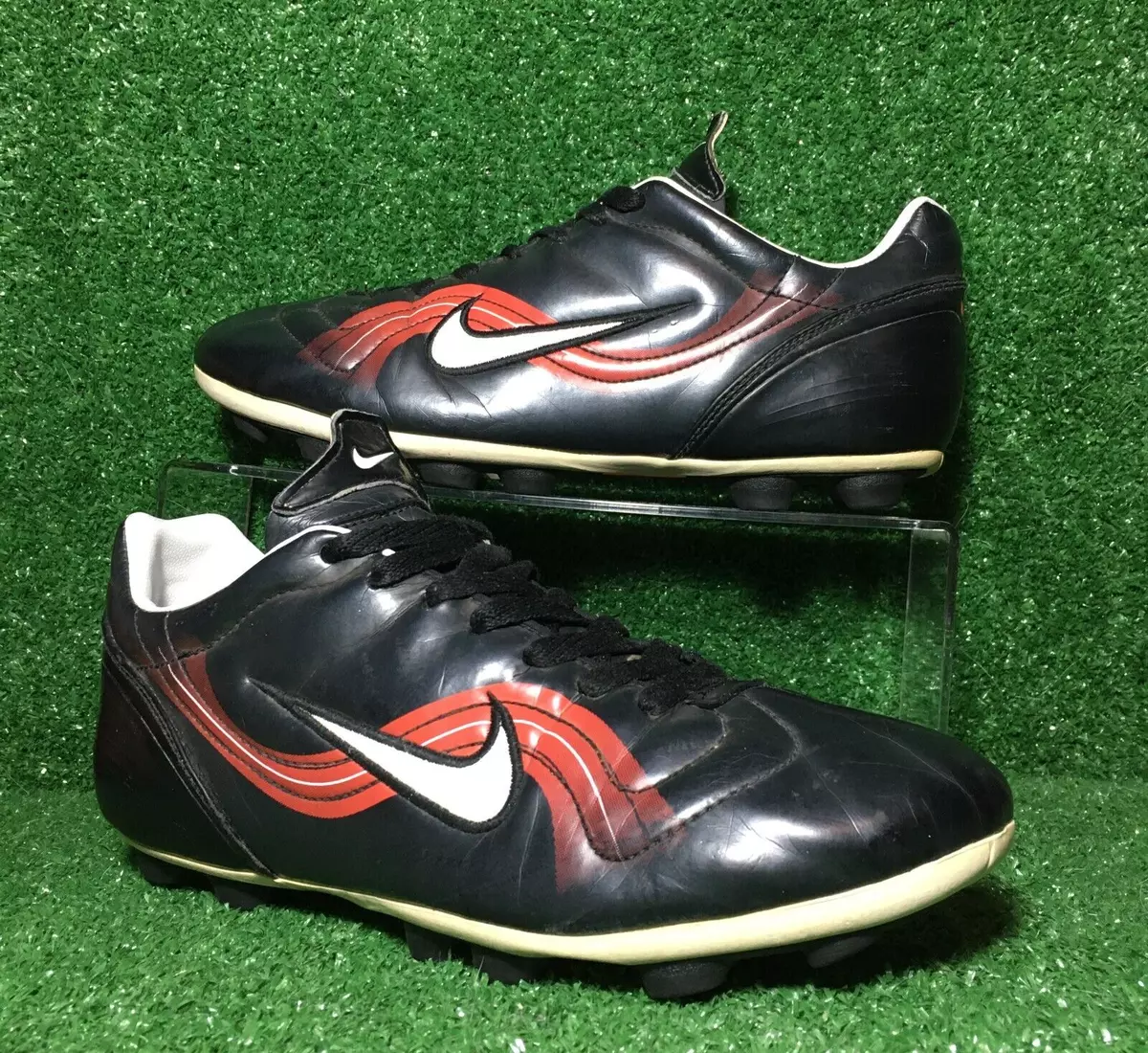 OG Nike Mercurial Vapor I II FG AG Cleats Red Ronaldo 7.5 42 CR7 Pro eBay