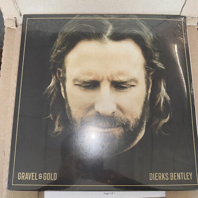 DIERKS BENTLEY - GRAVEL & GOLD W/ SIGNED INSERT ! LIMITED EDITION SEALED 2LP
