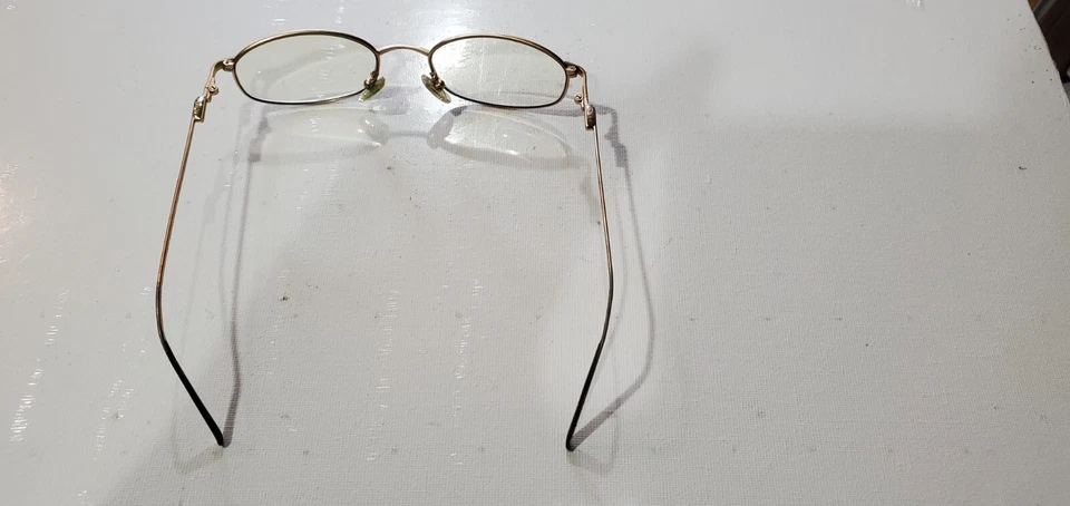 Monturas rectangulares de metal marrón Fendi F714 245 50-18 130 Italia hombres mujeres Foto 2 de 4