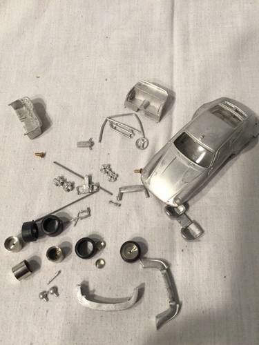 Porsche 911 s Sebring 1972 Unbuilt Metal Kit #59 Drivers Gregg & Haywood France - Bild 2 von 12
