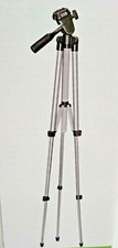 TRIPOD-Photo/Video Vivitar 50" Extension, 16.5" Folded Length' with Case Carry,